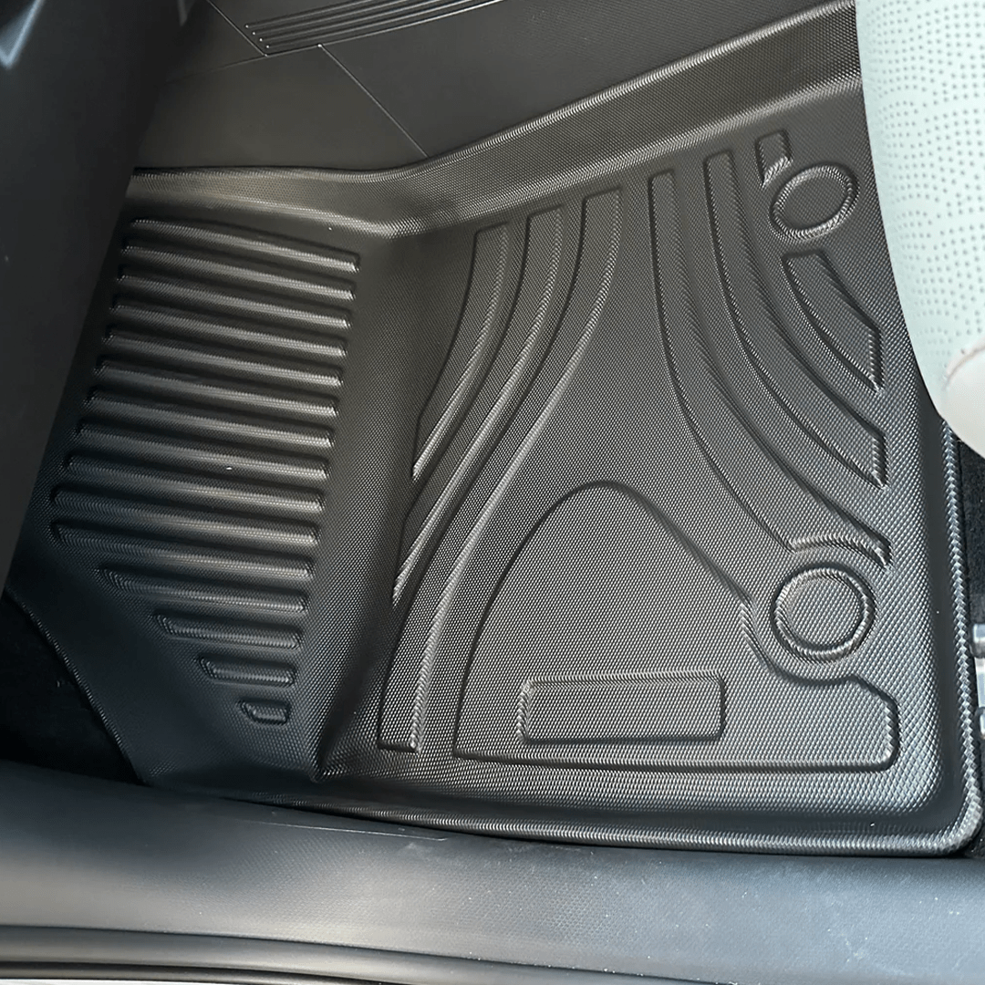 BYD ATTO-3 DEEP 3D MOULDED FLOOR MATS FULL SETS - Savage Tech Australia