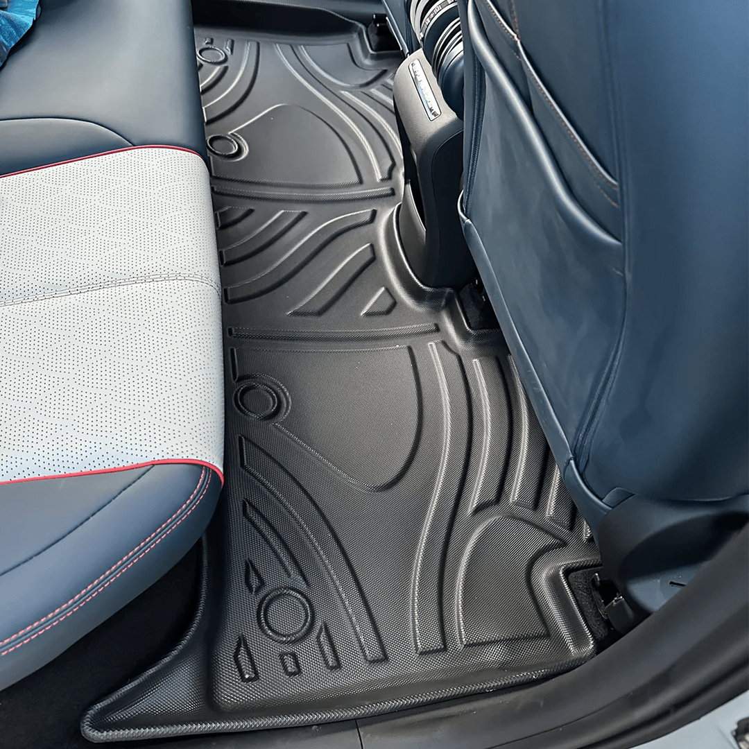 BYD ATTO-3 DEEP 3D MOULDED FLOOR MATS FULL SETS - Savage Tech Australia