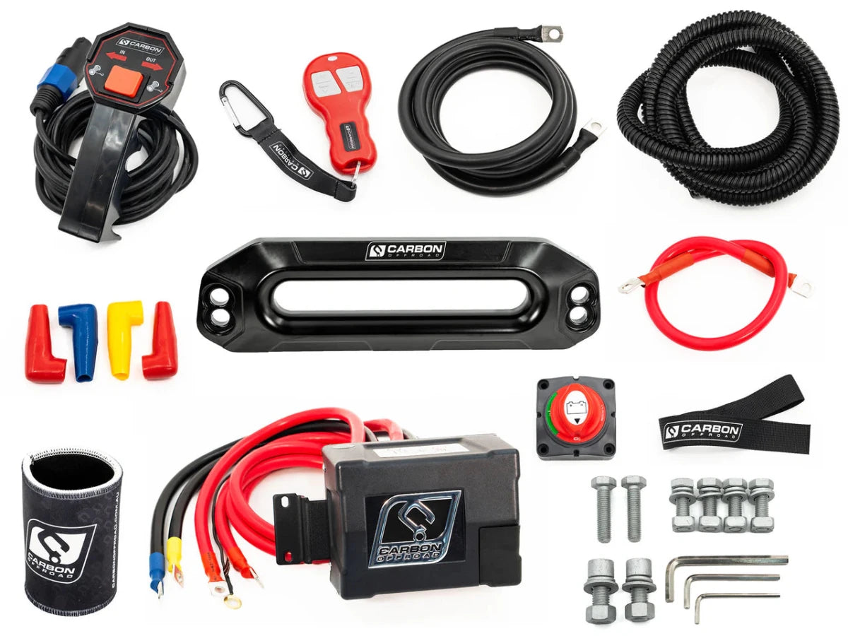 CARBON OFFROAD 12K WINCH - Savage Tech Australia