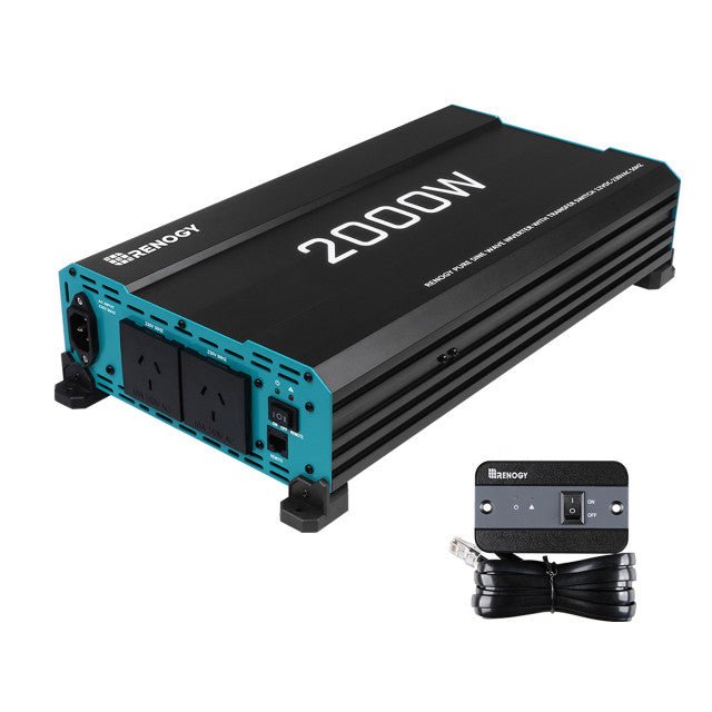 2000W 12V to 230V/240V PURE SINE WAVE INVERTER (with UPS Function) - Savage Tech Australia