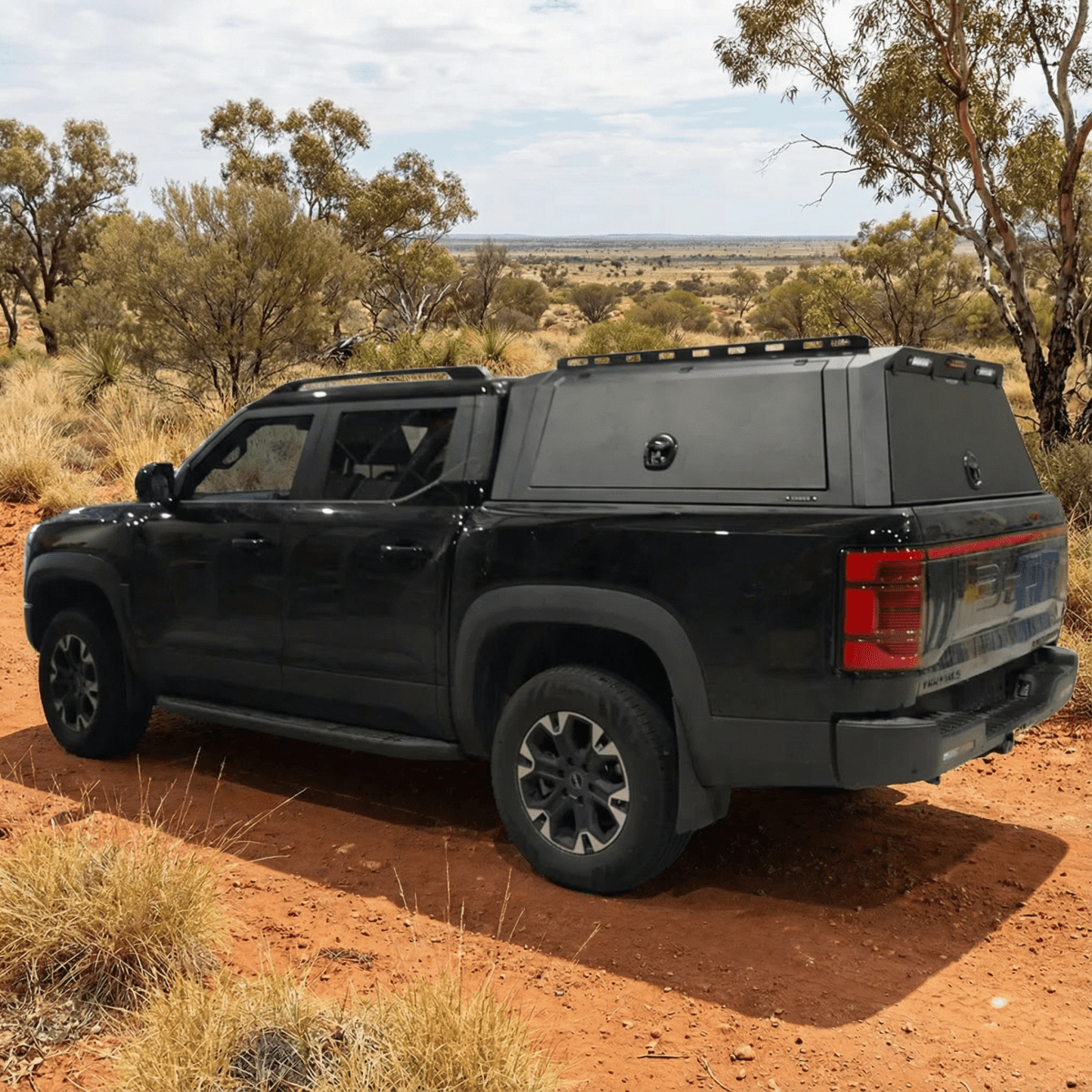 BYD SHARK 6 FLAT PACK ALLOY/ ALUMINIUM CANOPY WITH CENTRAL LOCKING - Savage Tech Australia