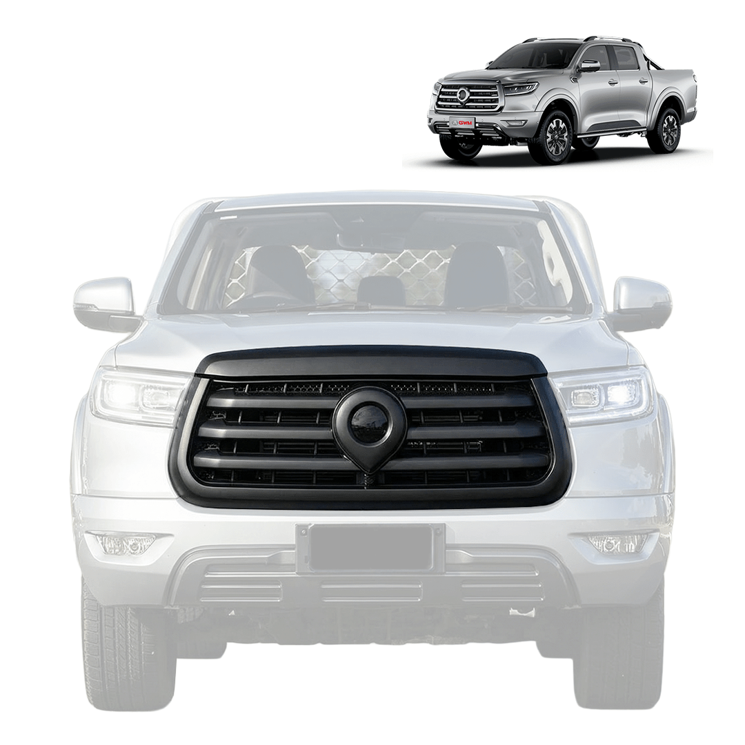 GWM CANNON BLACKOUT FRONT GRILLE COVERS - Savage Tech Australia