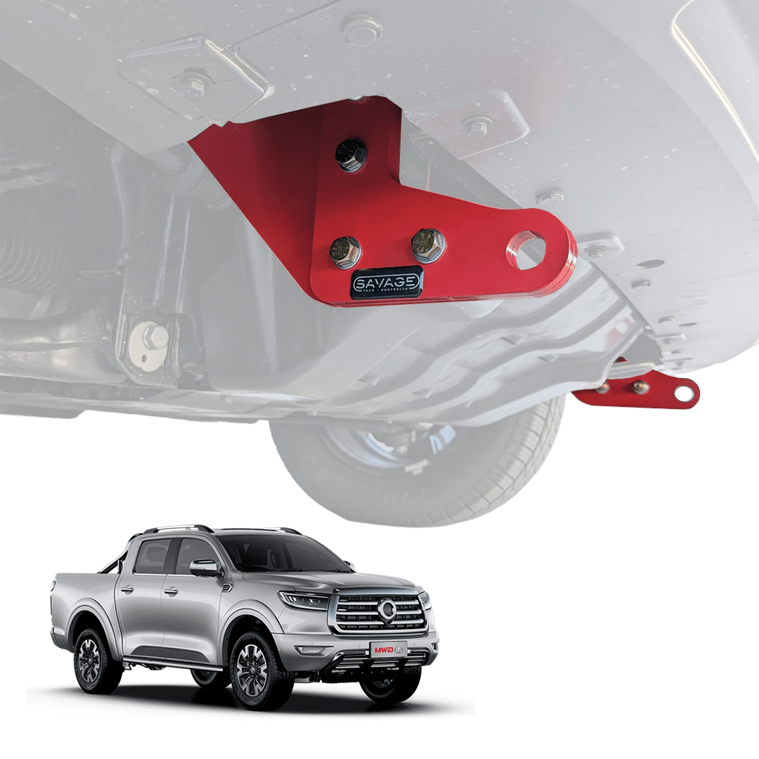 GWM CANNON RED RECOVERY POINTS - Savage Tech Australia
