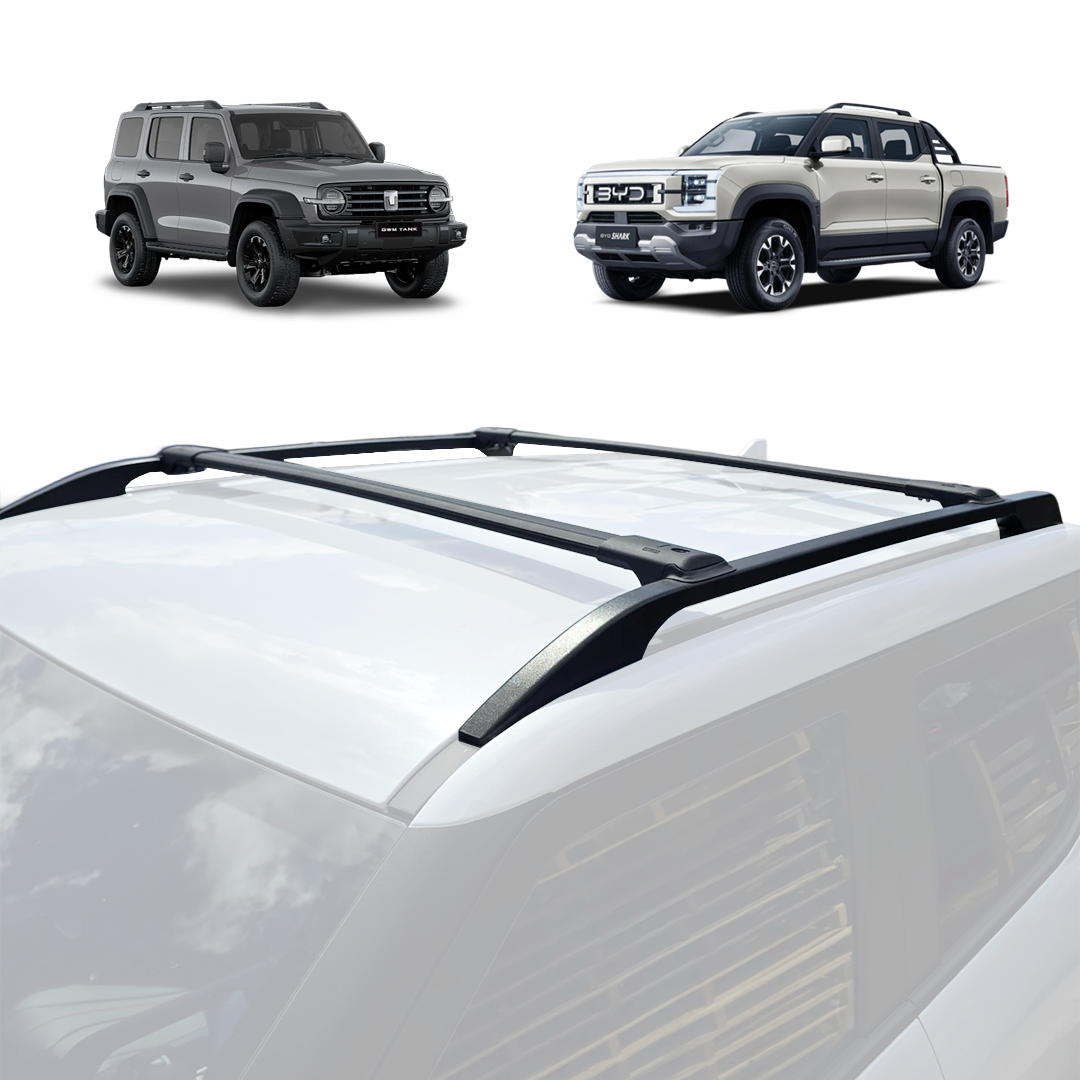 UNIVERSAL ADJUSTABLE ROOF CROSS BARS – FITS BYD SHARK & TANK 300