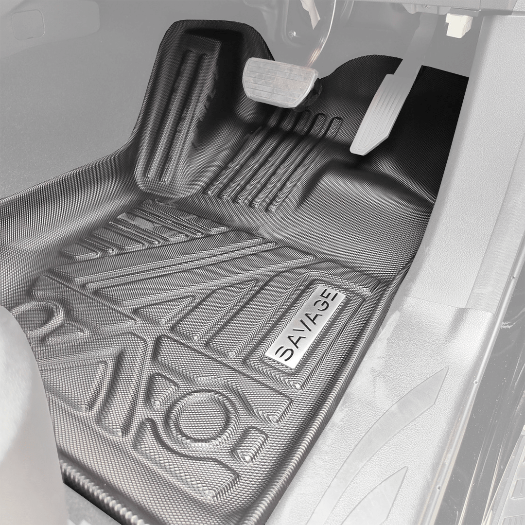 GWM Cannon 3D Moulded Heavy Duty All Weather Floor Mats | Full Set (NOT ALPHA) - Savage Tech Australia