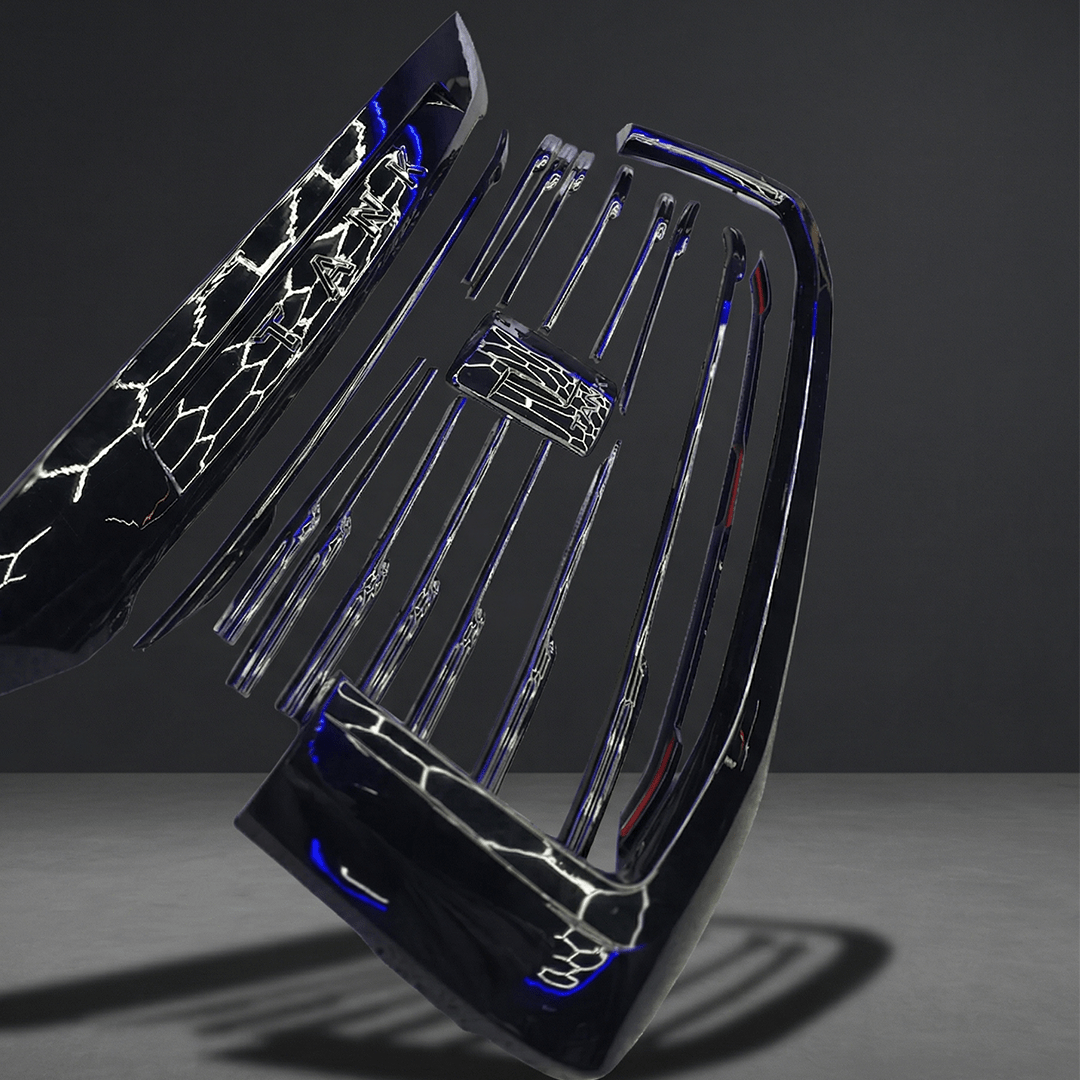 TANK 500 GRILLE BLACKOUT COVER PACK - Savage Tech Australia