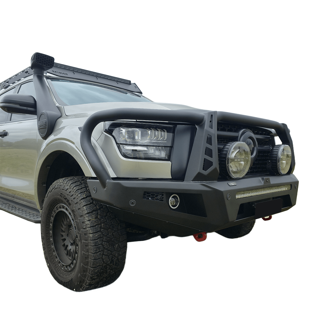 SAVAGE FORGED RAMPAGE HOOPED BULL BAR - GWM ALPHA 2024+ DIESEL, HEV & PHEV - Savage Tech Australia