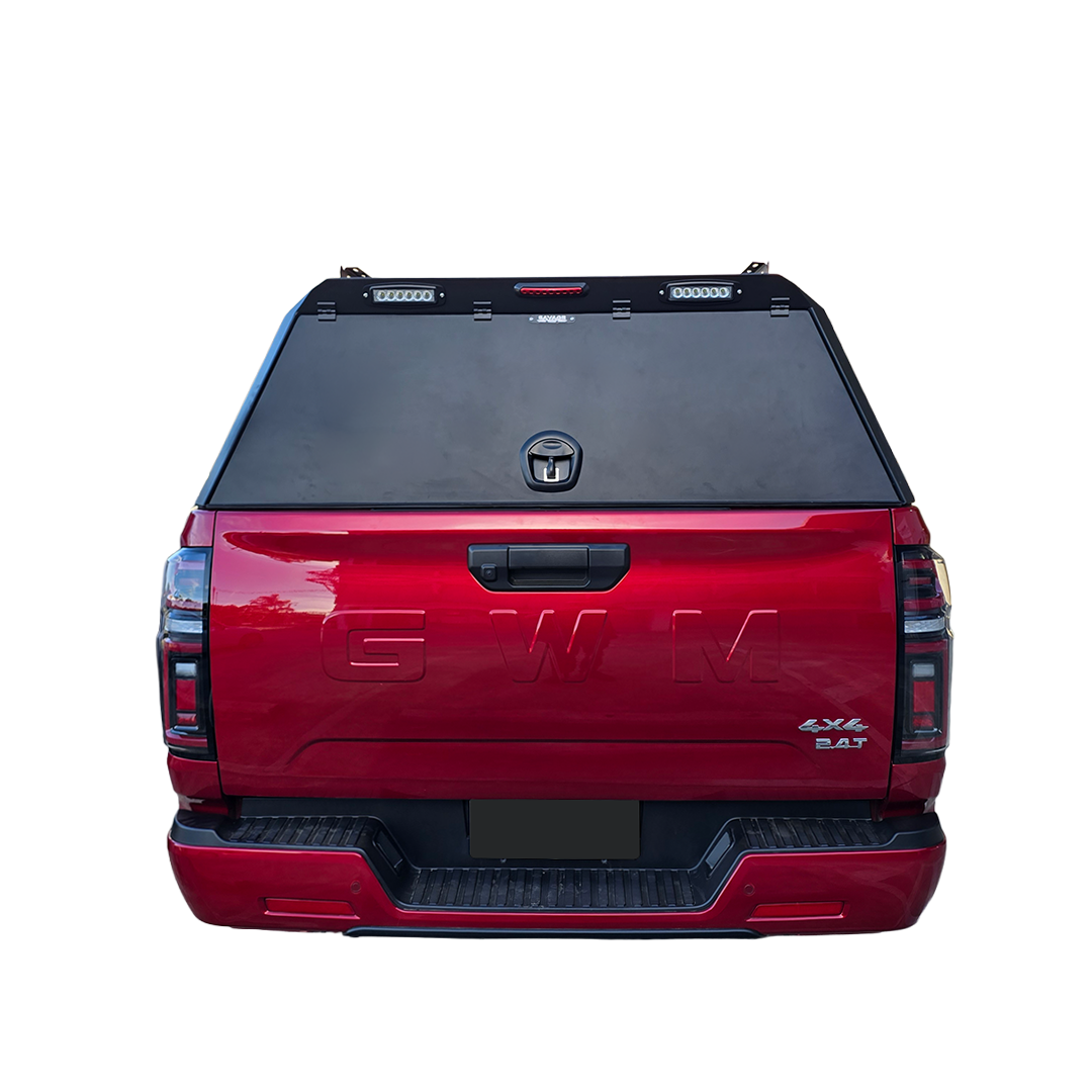 GWM CANNON FLAT PACK ALLOY/ ALUMINIUM CANOPY WITH CENTRAL LOCKING