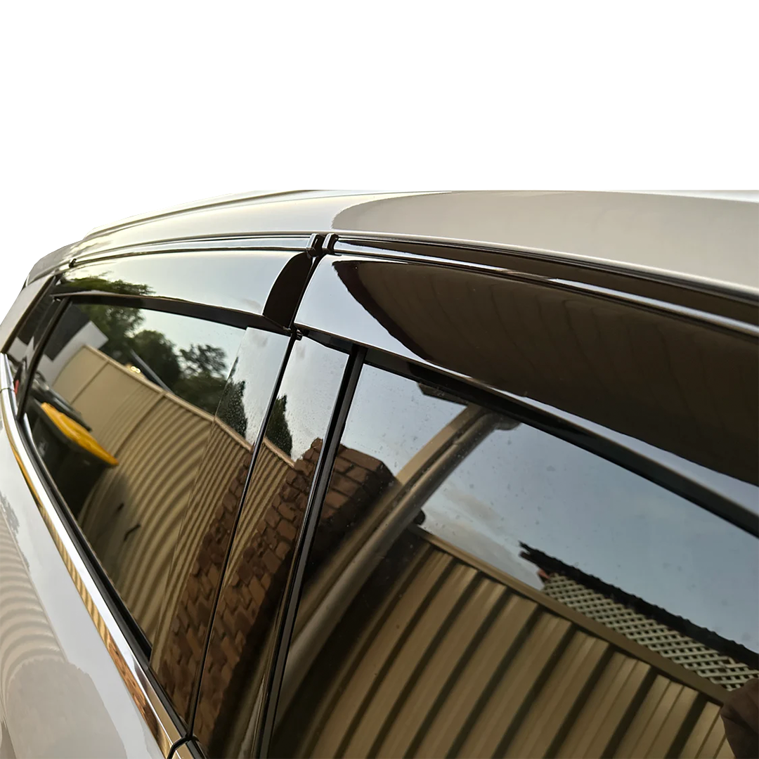 BYD ATTO3 PREMIUM TINTED WEATHERSHIELD (With Black Trim)