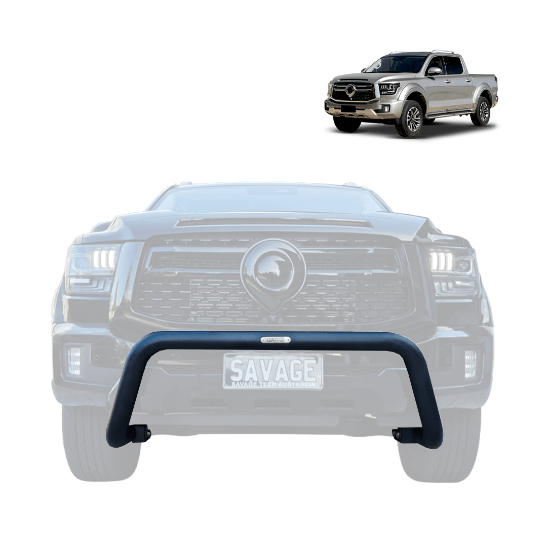 SAVAGE GWM ALPHA & TANK 500 IMPACT NUDGE BAR - Savage Tech Australia