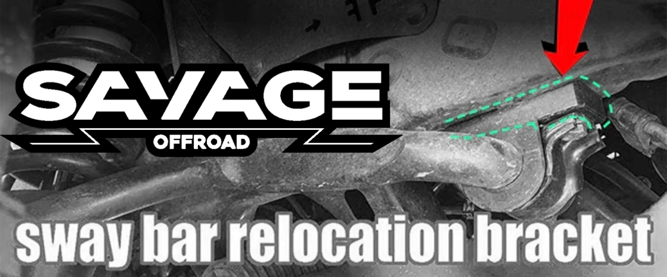 TANK 300 SWAY BAR RELOCATION KIT Savage Tech Australia
