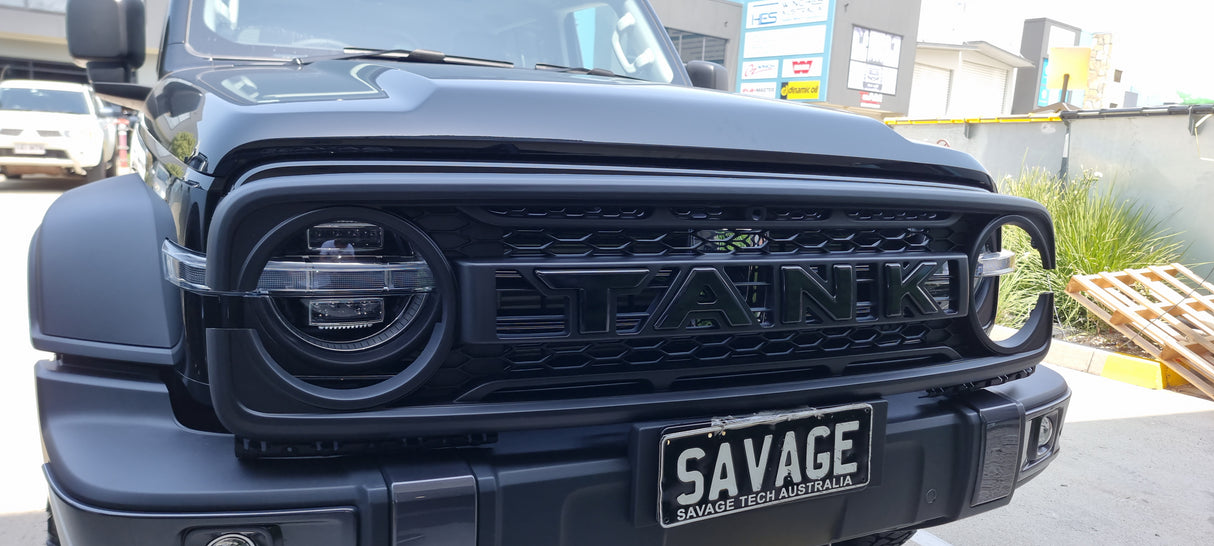 GWM TANK 300 GRILLE with "TANK" logo #2