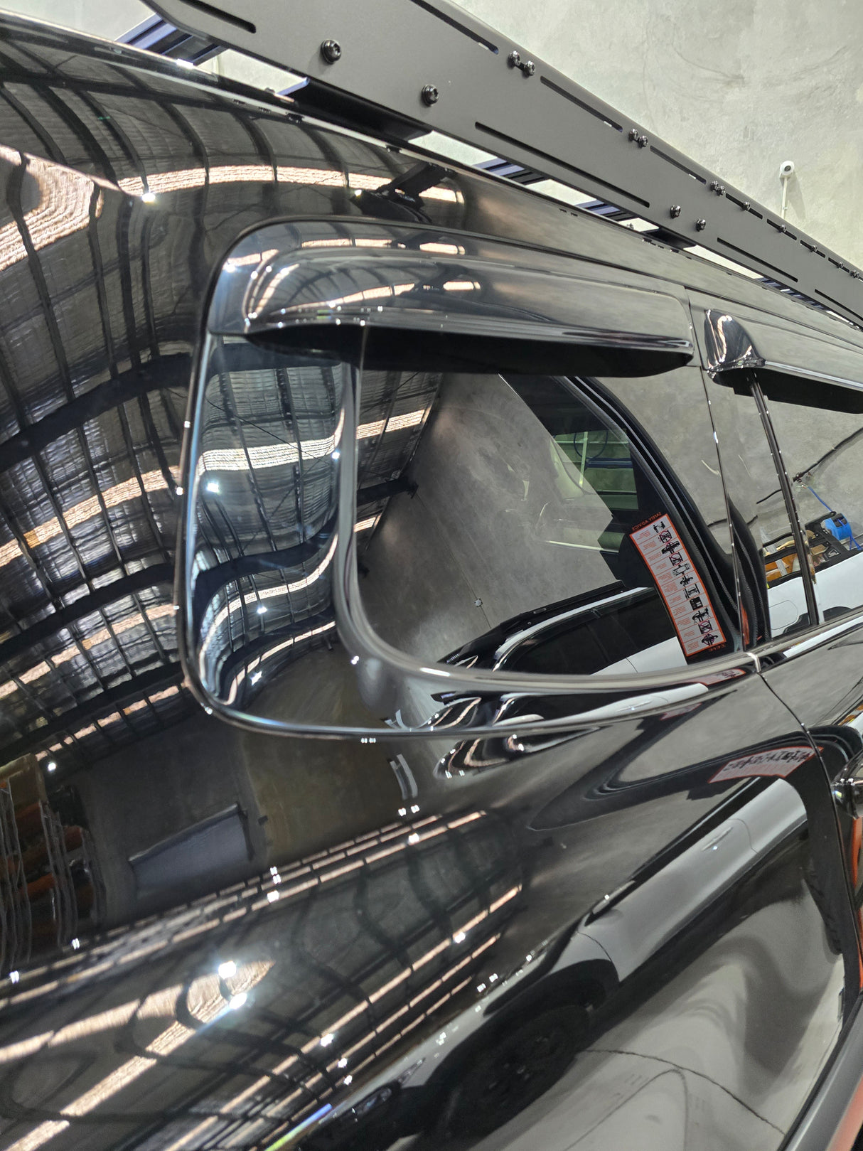 TANK 500 SHADOW CHROME BLACKOUT WINDOW TRIM