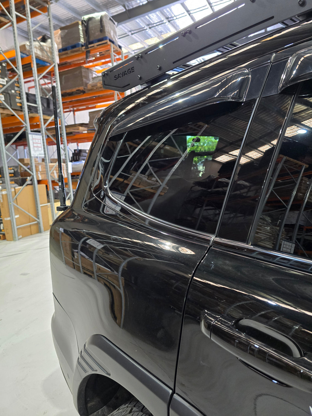 TANK 500 SHADOW CHROME BLACKOUT WINDOW TRIM