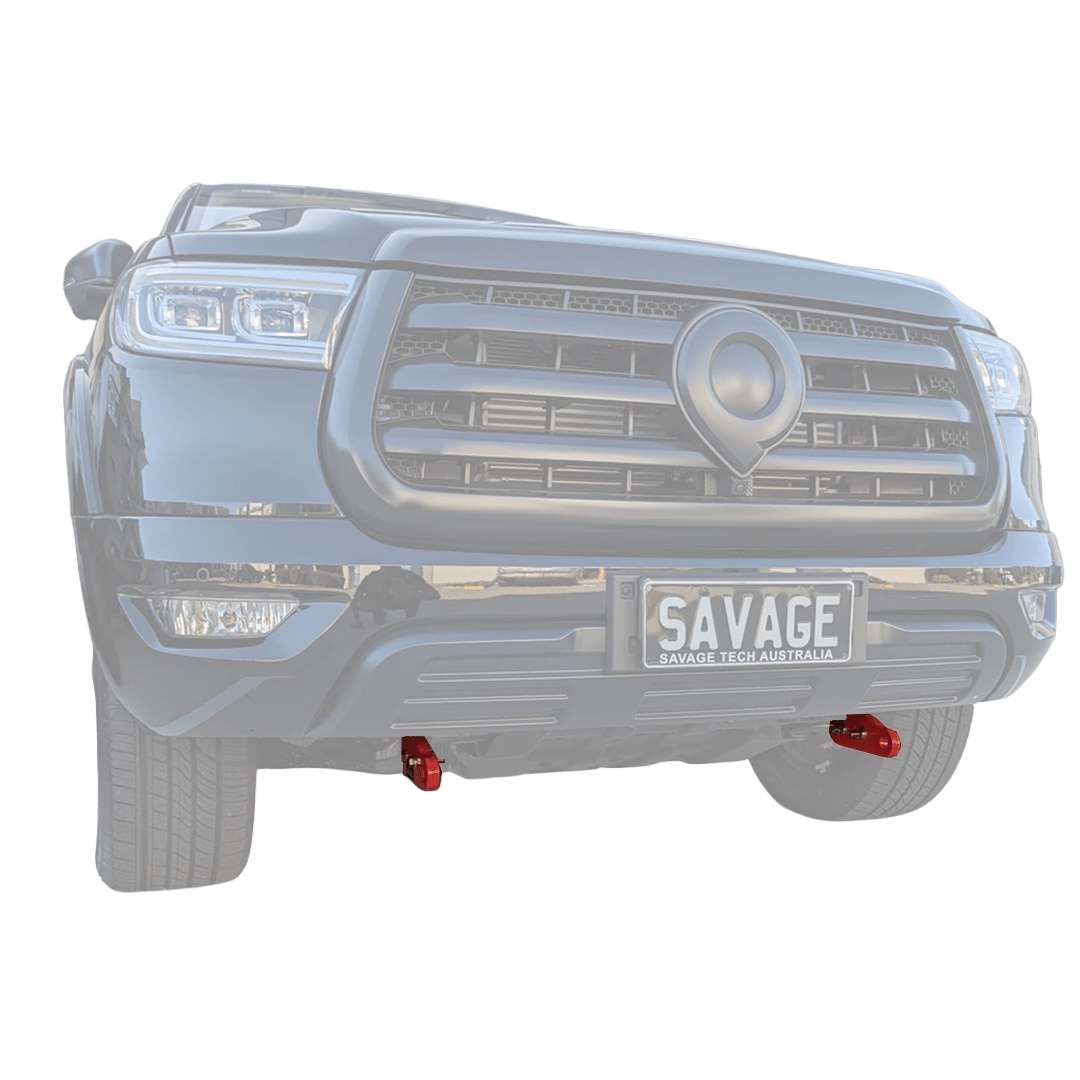 GWM CANNON RED RECOVERY POINTS - Savage Tech Australia