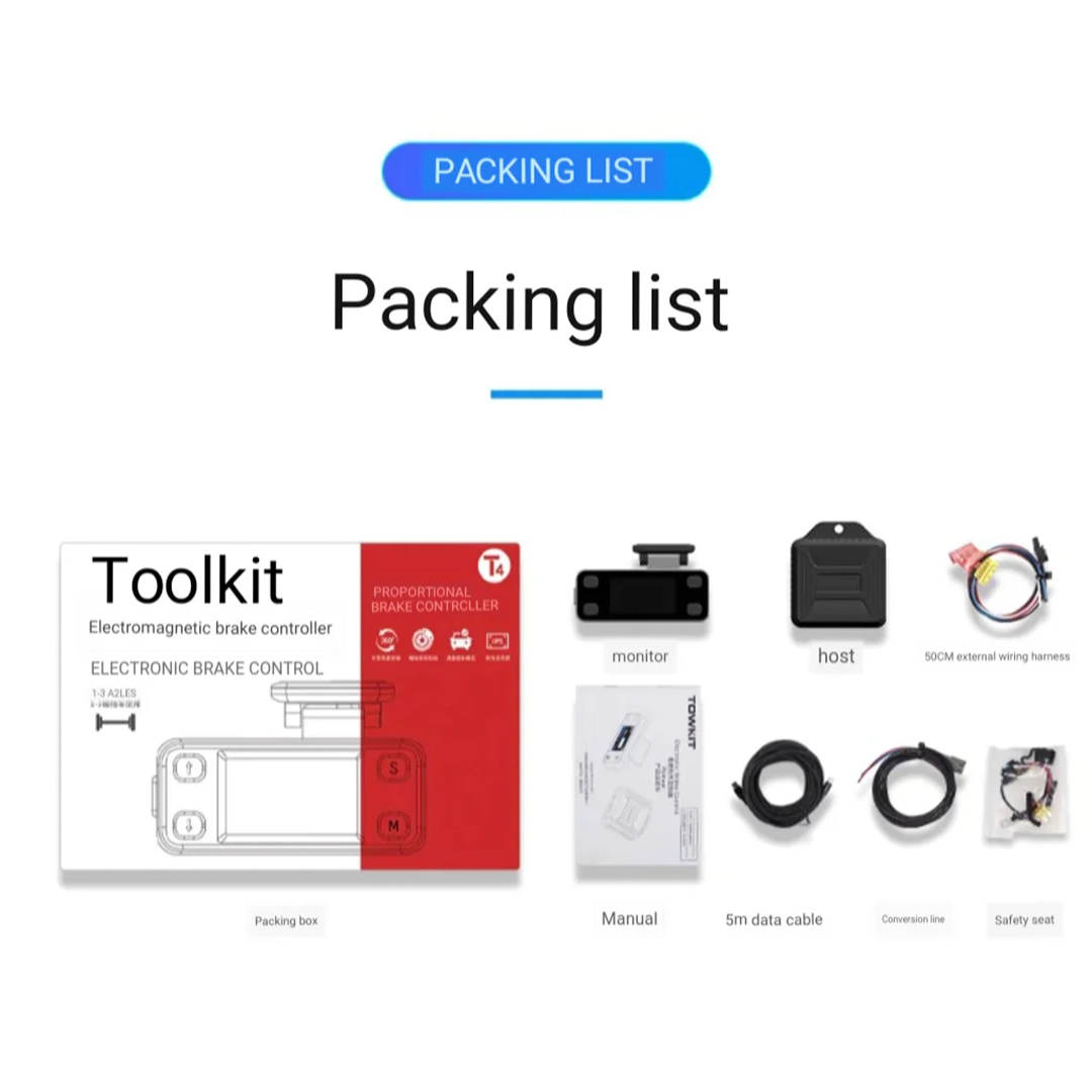 BYD SHARK 6 - TOWRITE BRAKE CONTROLLER BUNDLE (CONTROLLER + HARNESS + INSTALLATION)