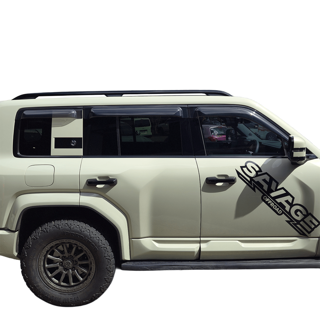 DENZA B5 WEATHERSHIELDS (6pce) - Savage Tech Australia