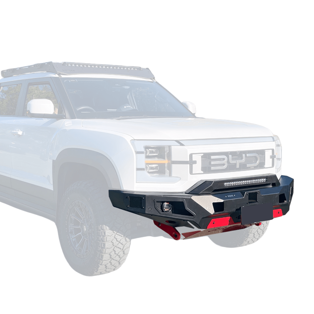 BYD SHARK 6 SAVAGE ATTACK HOOPLESS BULL BAR - Savage Tech Australia