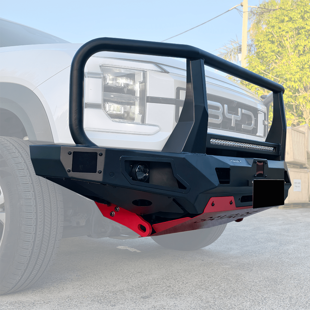 BYD SHARK 6 SAVAGE ATTACK HOOPED BULL BAR - Savage Tech Australia