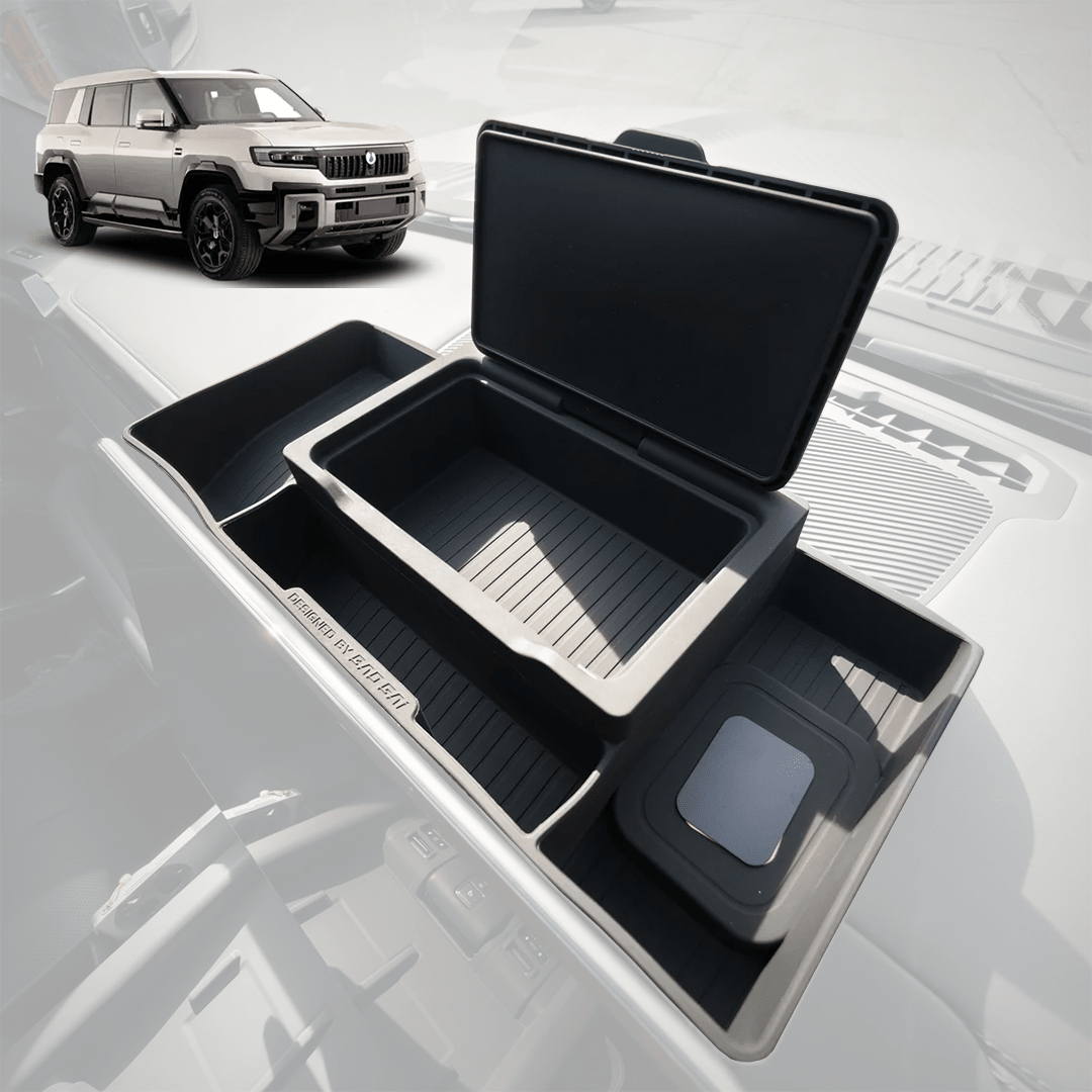 CENTRE SCREEN REAR STORAGE ORGANISER DENZA B8 2026+ - Savage Tech Australia