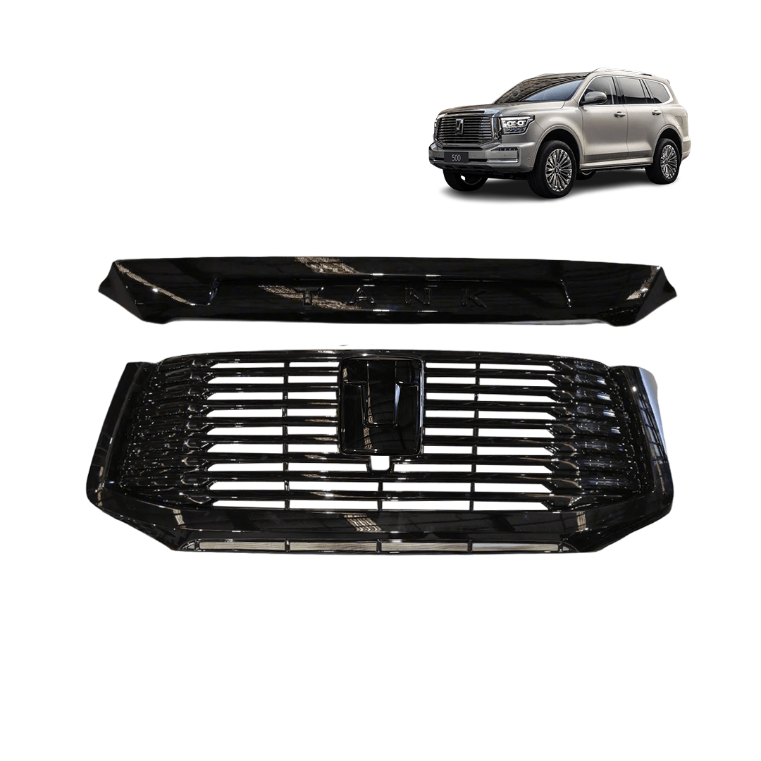 GWM TANK 500 SOLID GRILLE BLACKOUT PACK - Savage Tech Australia