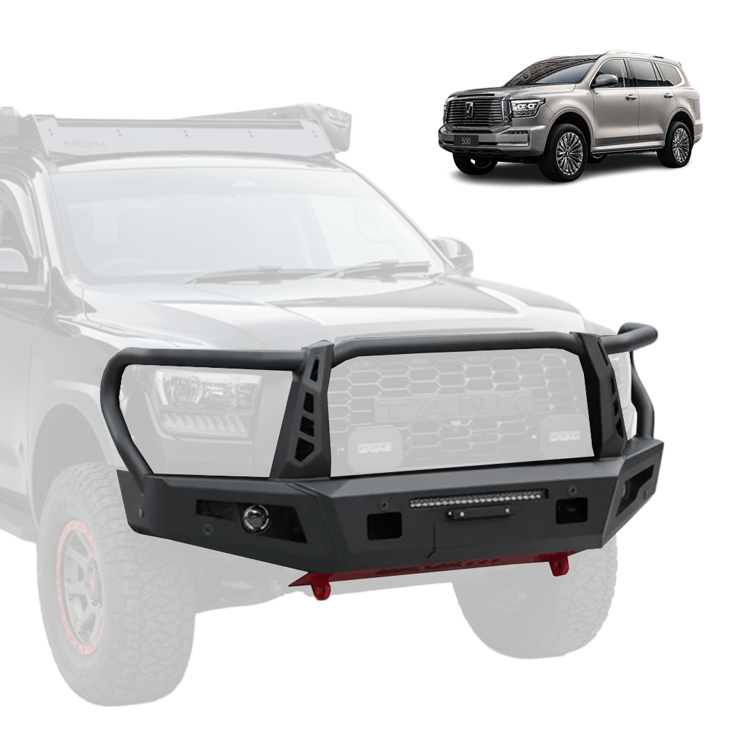 GWM TANK 500 ARMOUR FORGED BULL BAR (HOOPED) - Savage Tech Australia
