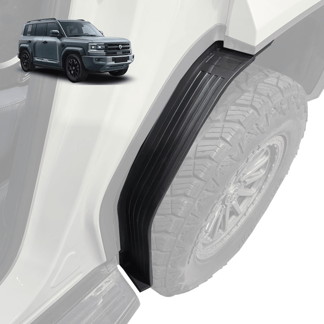 REAR DOOR MUD GUARDS DENZA B5 2026+ - Savage Tech Australia