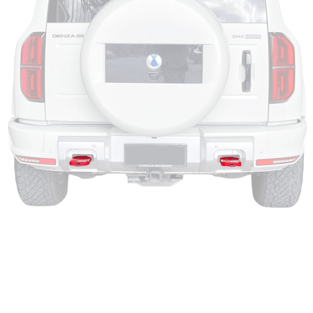 SAVAGE PHANTOM SERIES REAR BUMPER STEP PLATE DENZA B5 2026+ - Savage Tech Australia