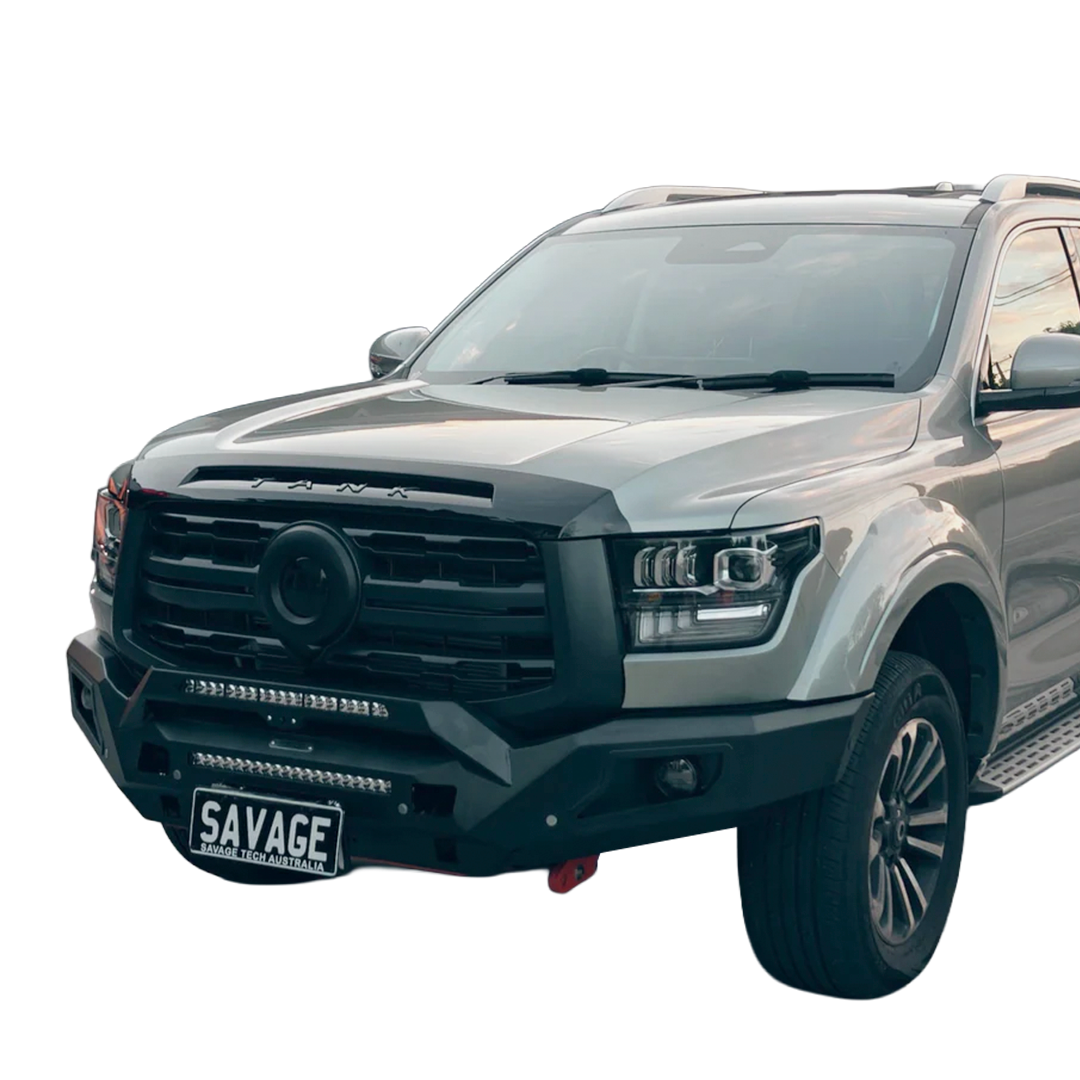 GWM ALPHA RAMPAGE HOOPLESS BULLBAR