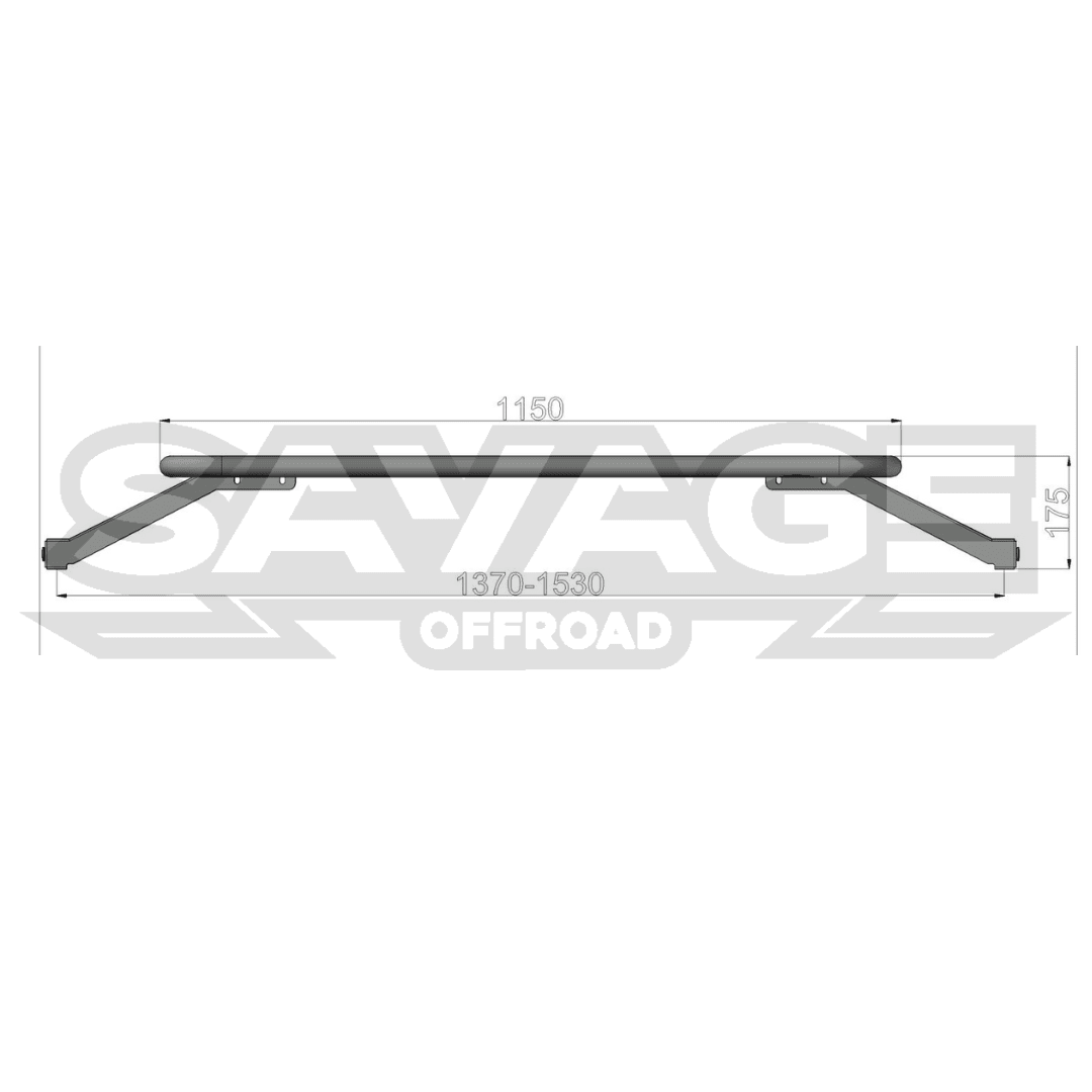 SAVAGE ROLLER SHUTTER TUB RACK - Savage Tech Australia