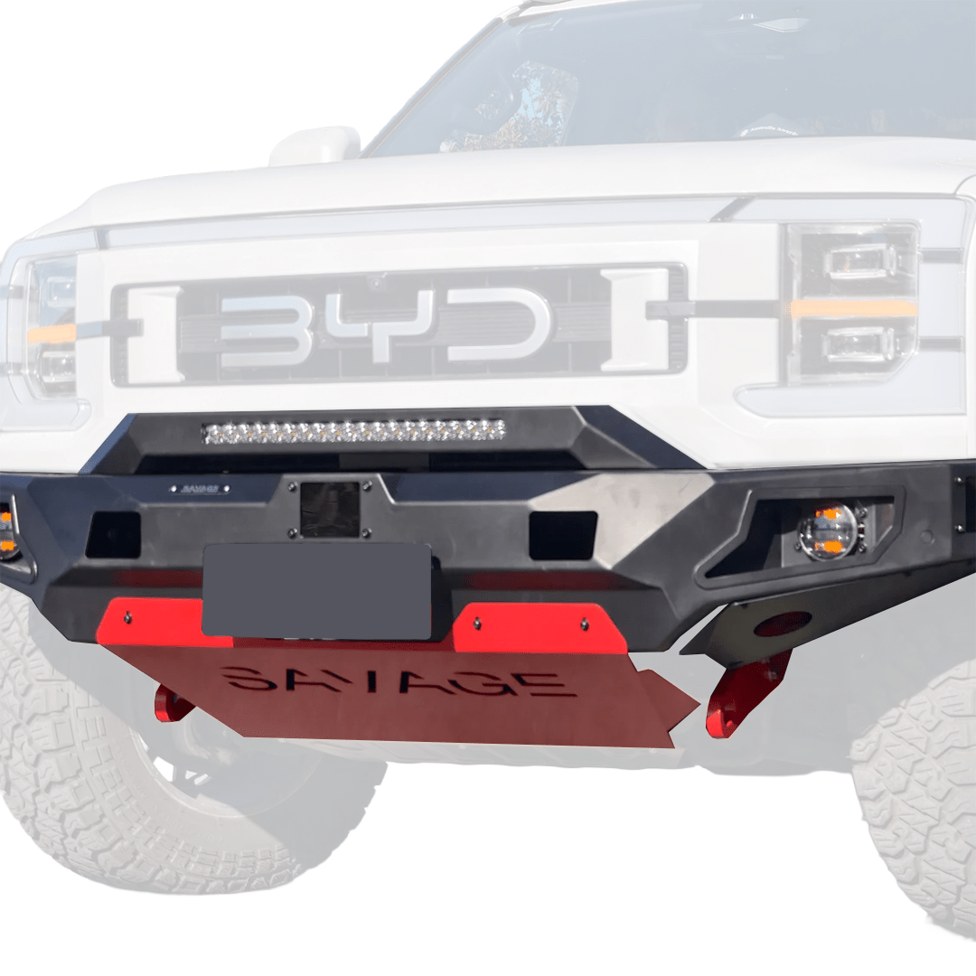 BYD SHARK 6 SAVAGE ATTACK HOOPLESS BULL BAR - Savage Tech Australia