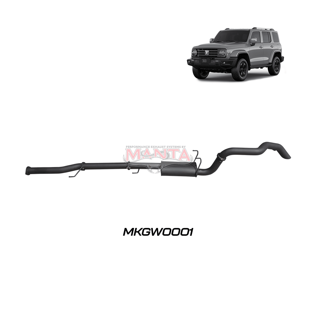 TANK 300 MANTA STEEL PERFORMANCE EXHAUST - Savage Tech Australia