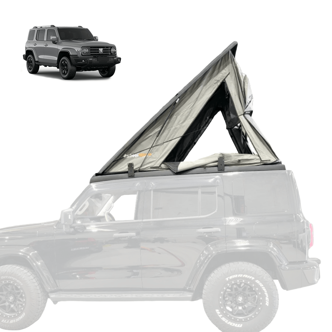 GWM TANK 300 SLIMLINE RACKLESS ROOFTOP TENT WITH LADDER - Savage Tech Australia