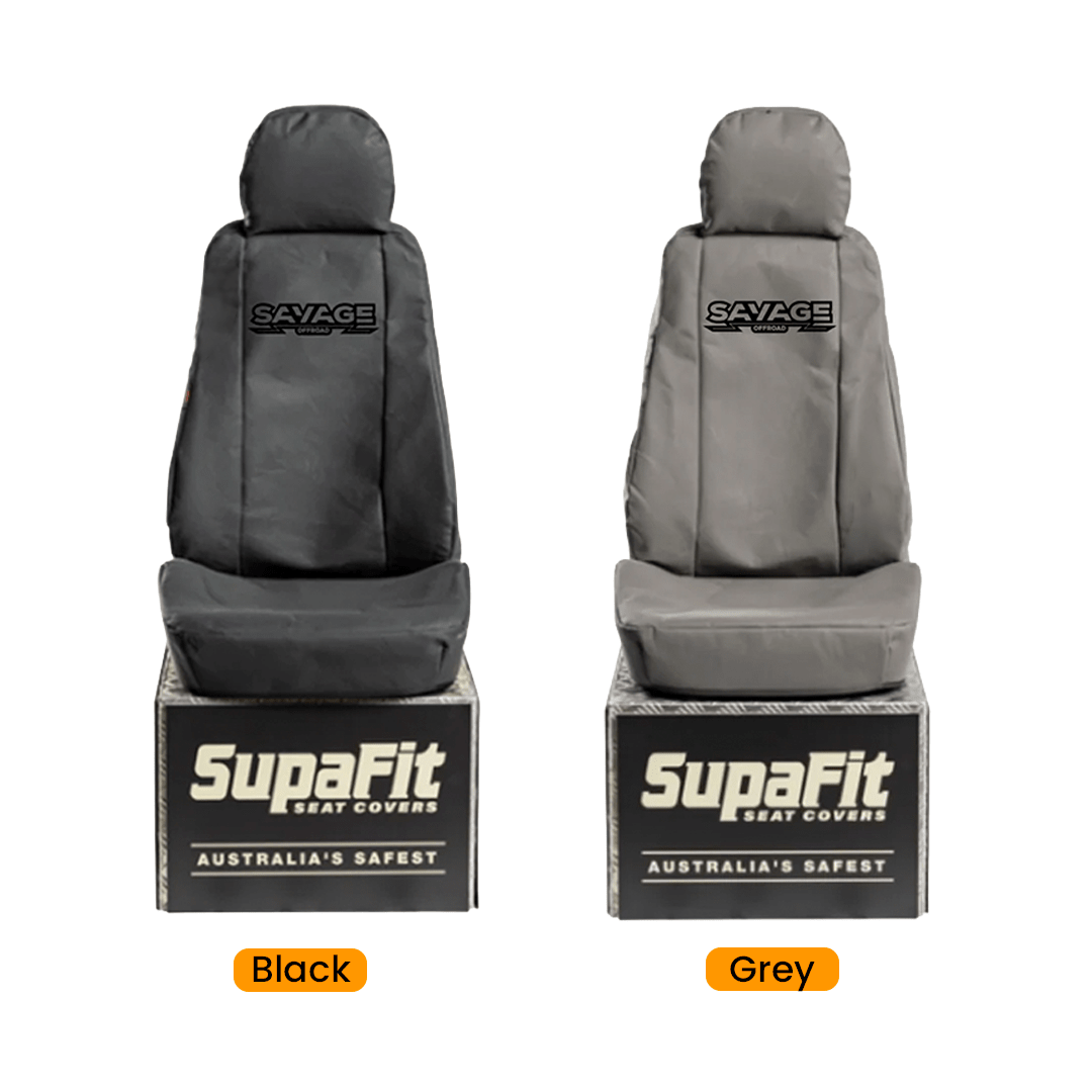 GWM CANNON SAVAGE OFFROAD CANVAS SEATCOVER SET - Savage Tech Australia