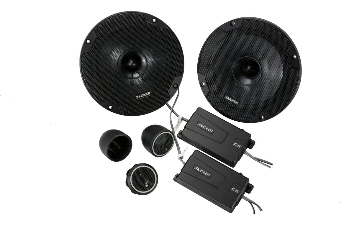 KICKER CS 6.5" COMPONENT SPEAKERS - Savage Tech Australia