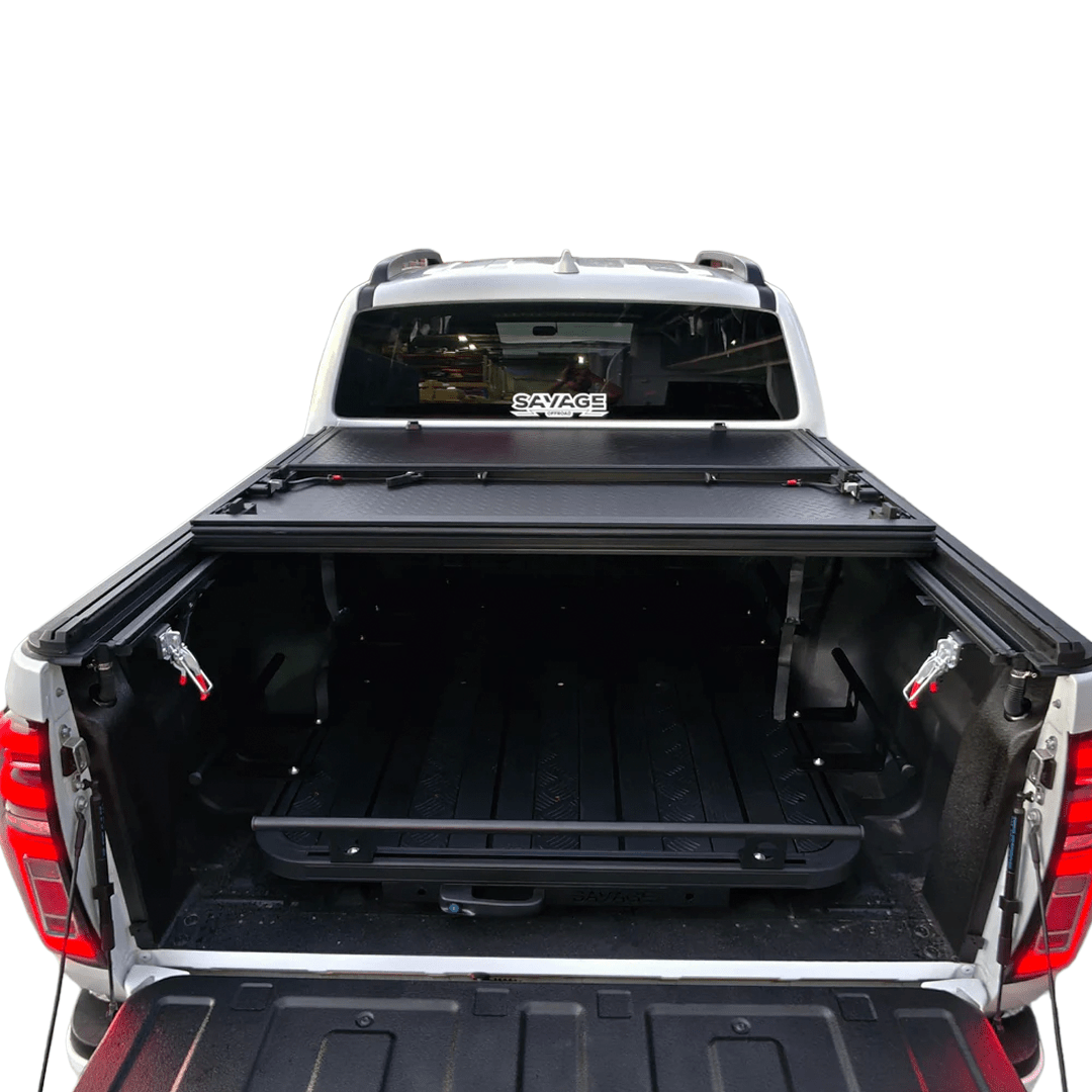 SAVAGE GLIDELOCK TRIFOLD HARD LID COVER – GWM CANNON 2020+ TONNEAU - Savage Tech Australia