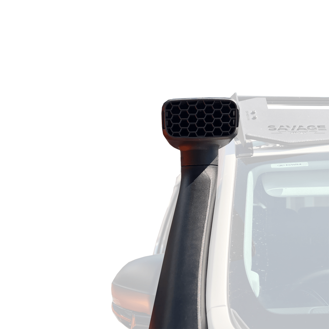 GWM ALPHA/TANK 500 TRAIL MASTER SNORKEL – ULTIMATE OFF-ROAD AIR INTAKE SOLUTION - Savage Tech Australia