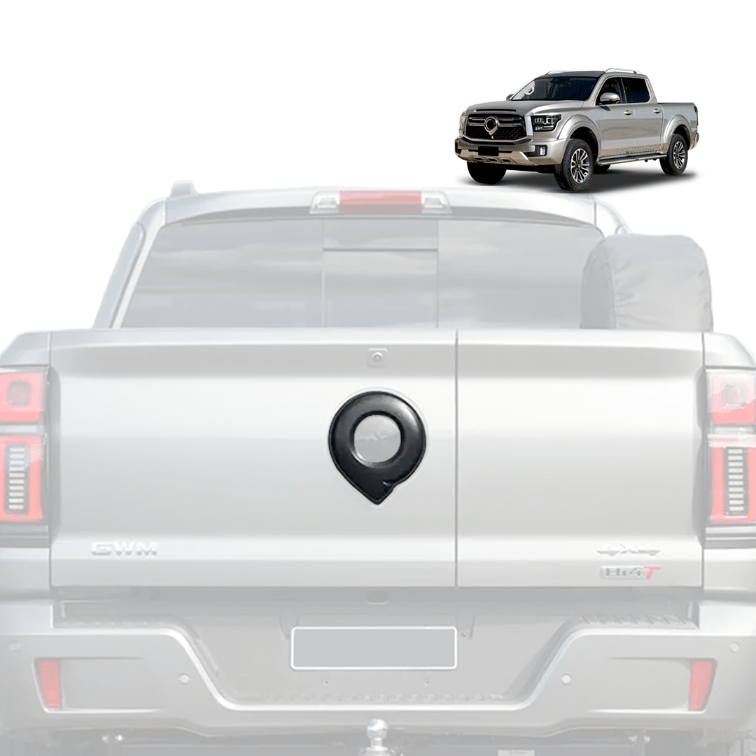 GWM ALPHA TAILGATE LOGO BLACKOUT COVER - Savage Tech Australia
