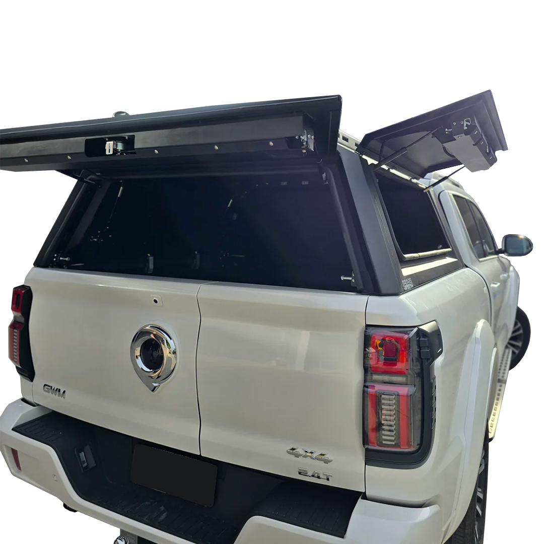 GWM ALPHA FLAT PACK ALLOY/ ALUMINIUM CANOPY WITH CENTRAL LOCKING