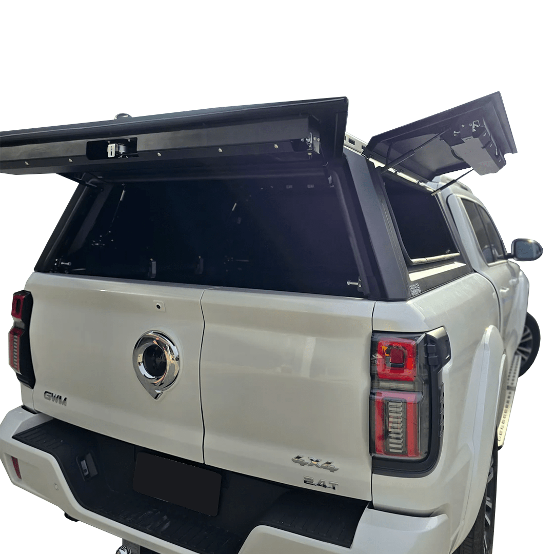 GWM ALPHA FLAT PACK ALLOY/ ALUMINIUM CANOPY WITH CENTRAL LOCKING - Savage Tech Australia