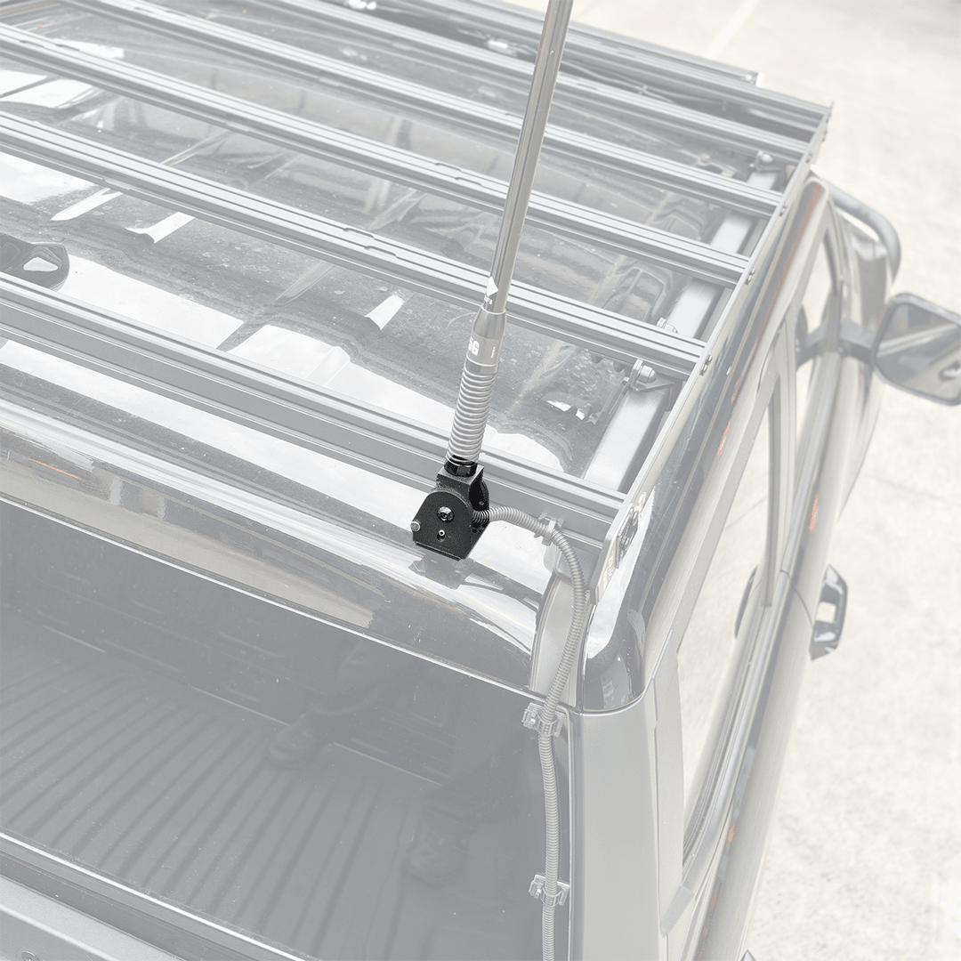 SAVAGE FOLDING UHF ANTENNA BRACKET - Savage Tech Australia