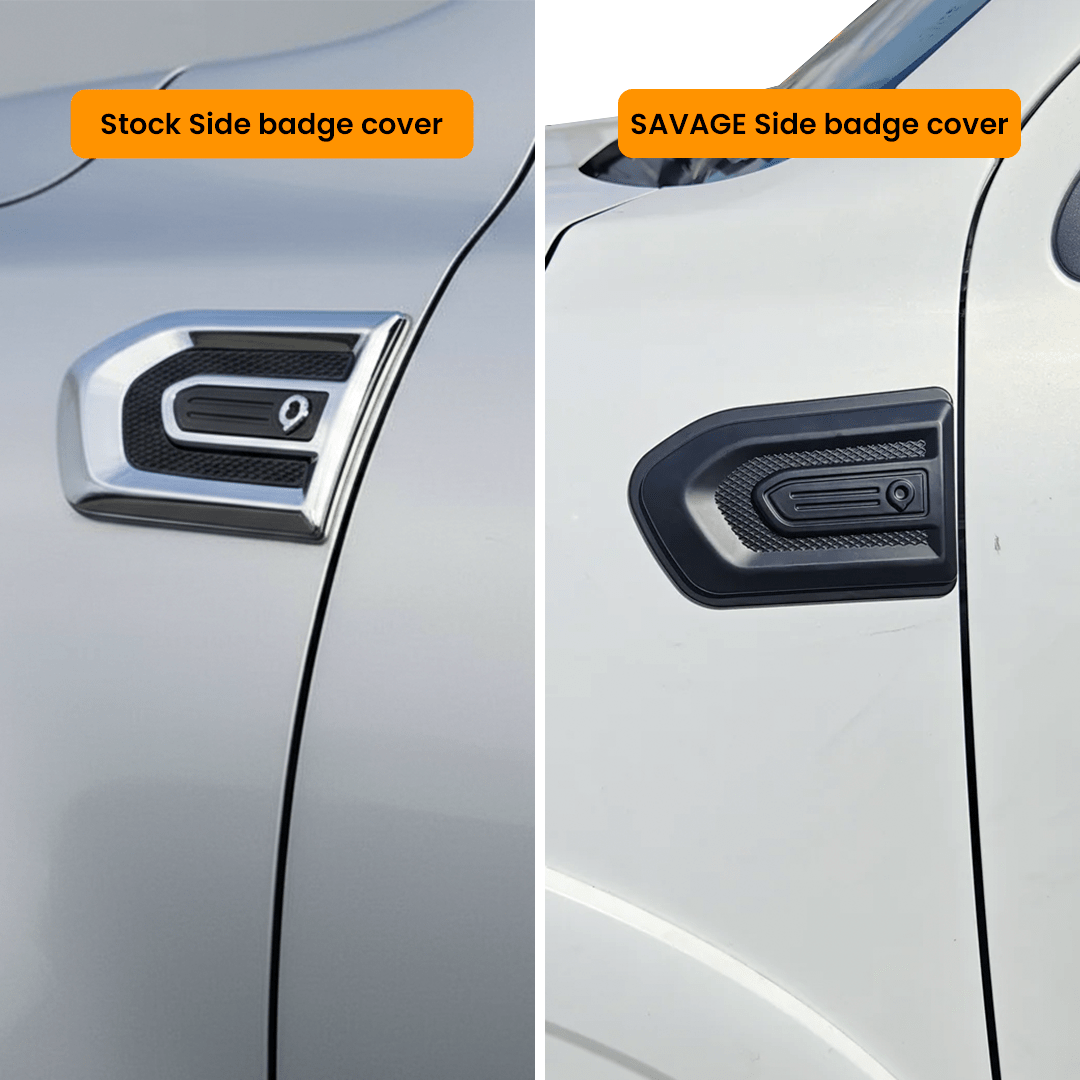 GWM CANNON BLACKOUT SIDE BADGE COVER - Savage Tech Australia