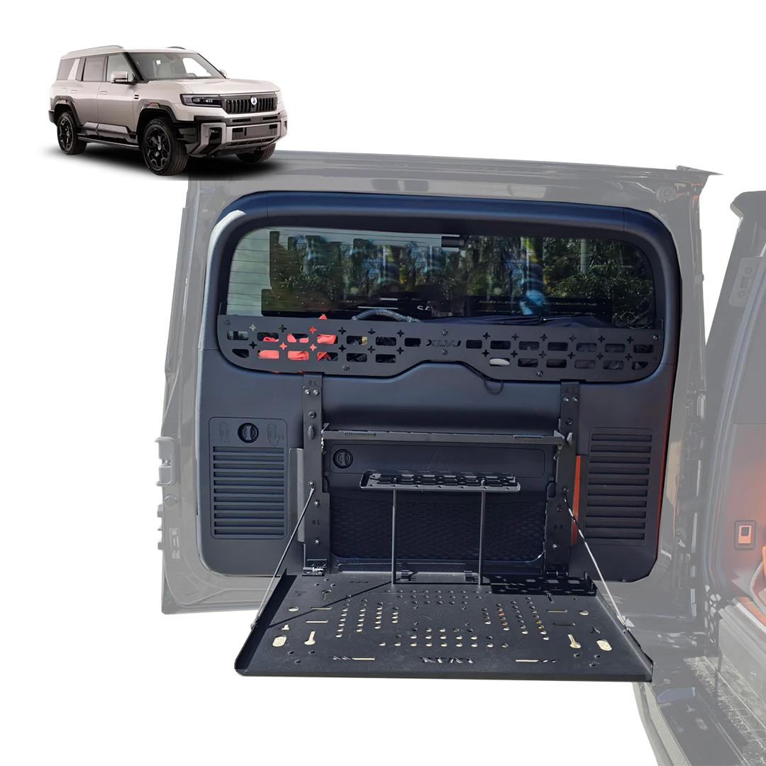 DENZA B8 Tailgate table with window Storage