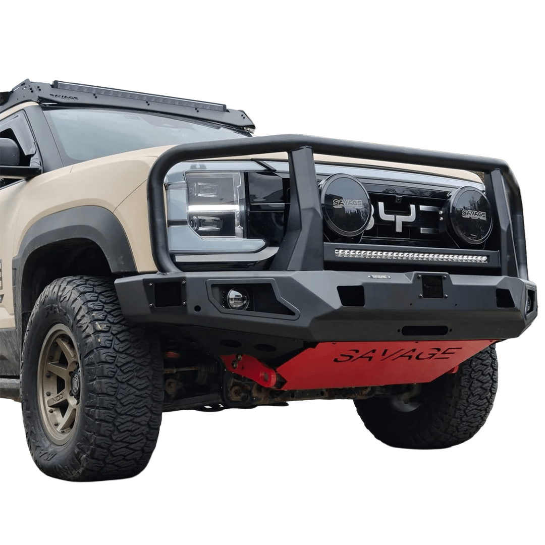 BYD SHARK 6 SAVAGE ATTACK HOOPED BULL BAR - Savage Tech Australia