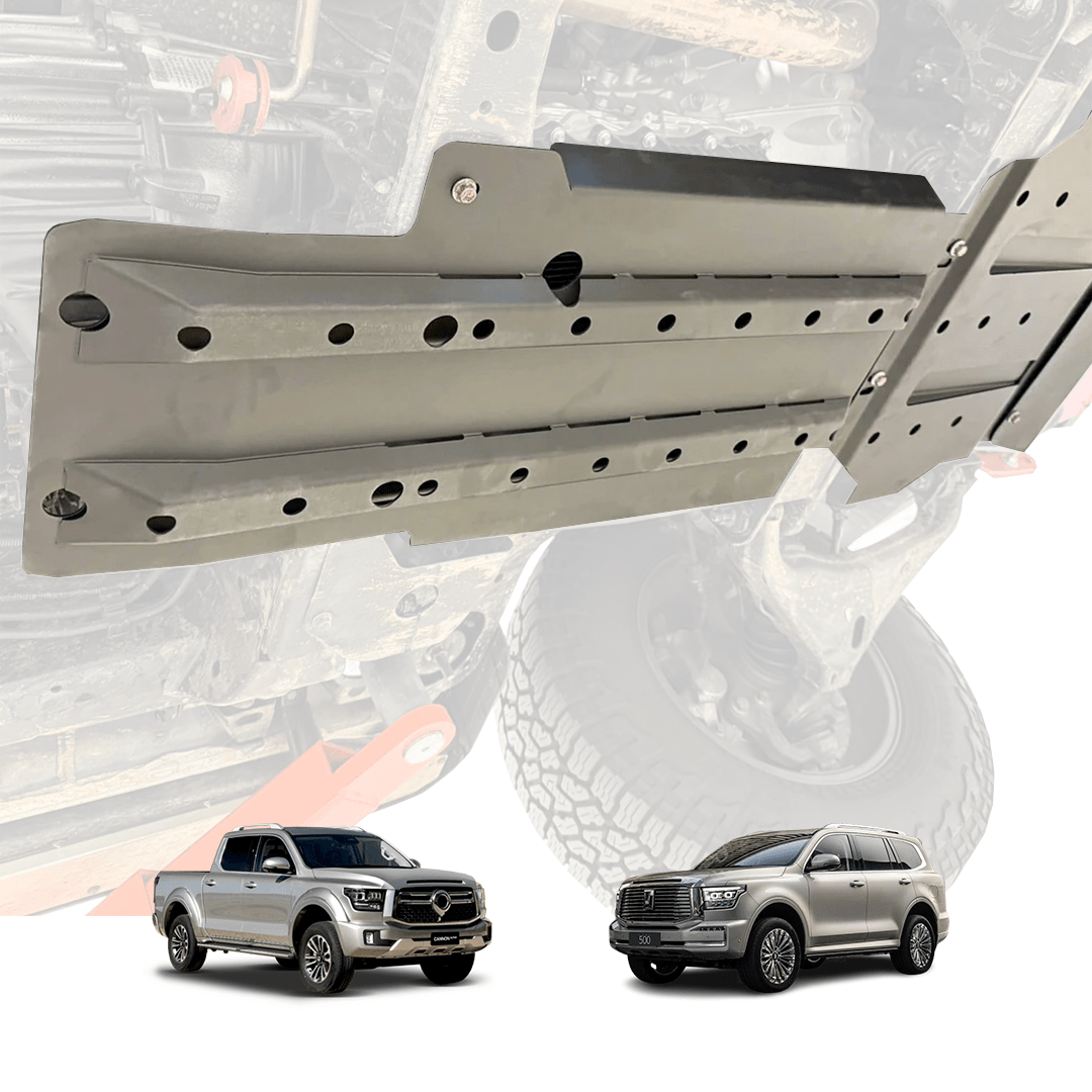 TANK 500 & GWM ALPHA STAINLESS STEEL BASH PLATES - Savage Tech Australia