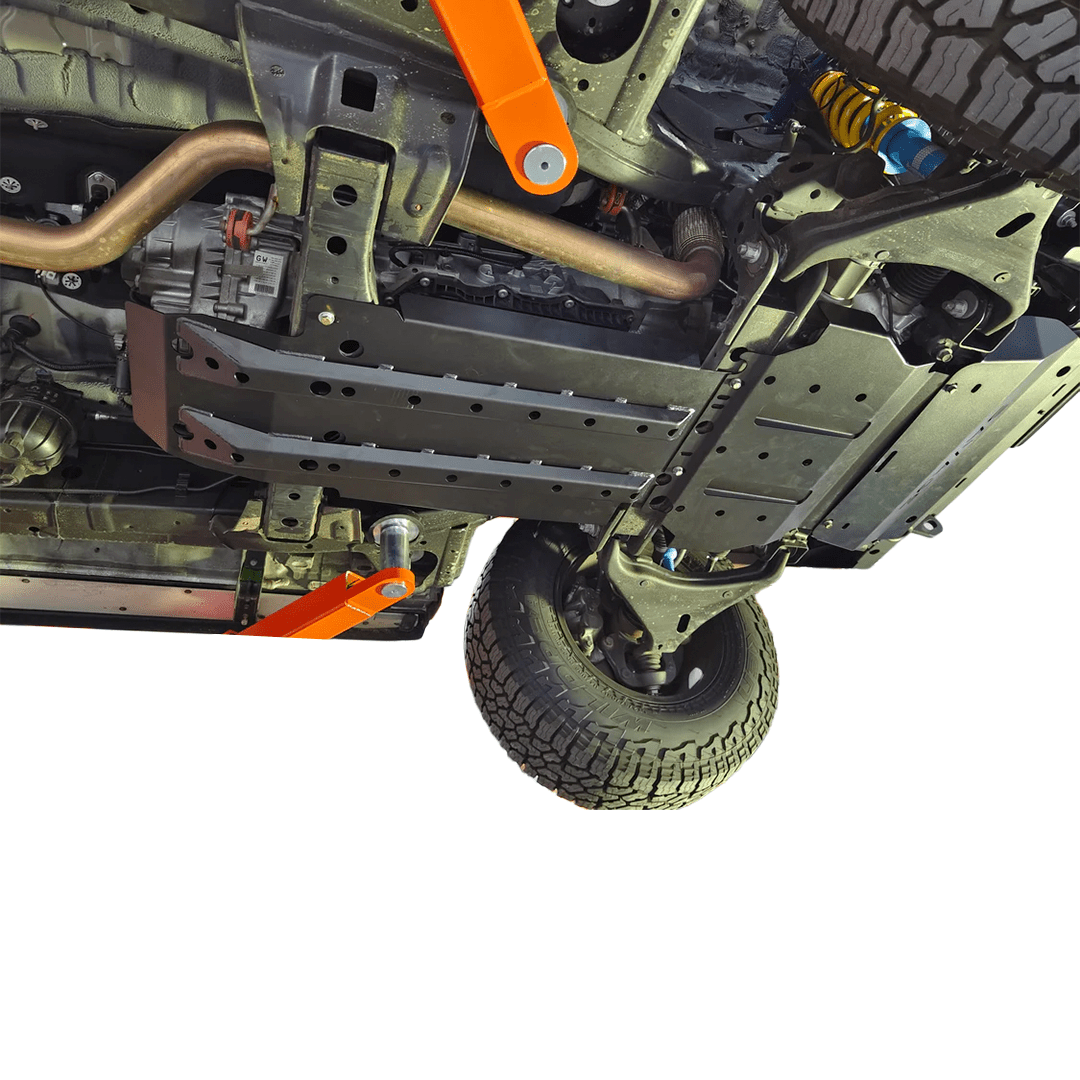 GWM CANNON STAINLESS STEEL SAVAGE UNDERBODY BASH PLATES ( 3 Piece) 2020-2024 - Savage Tech Australia