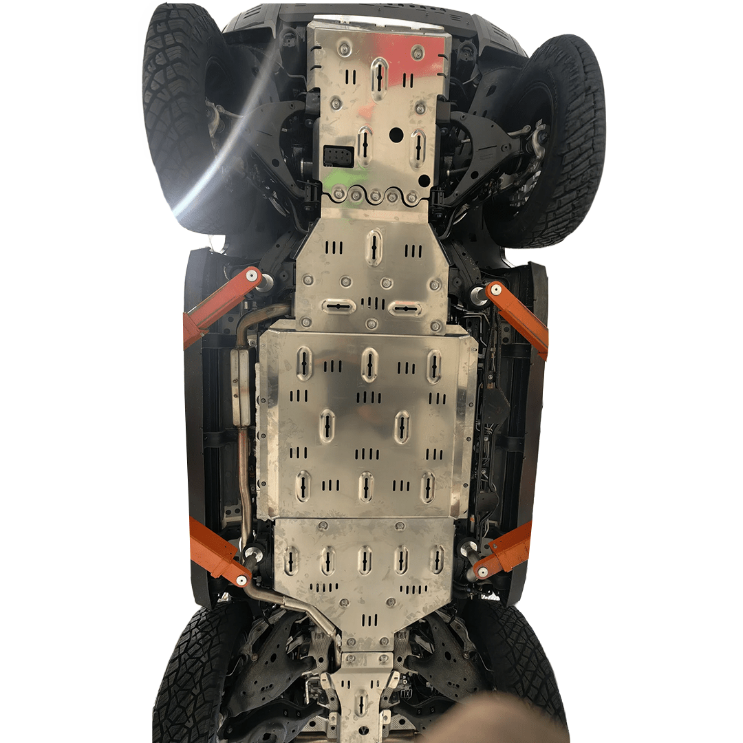 SAVAGE FULL ARMOUR ALUMINIUM UNDER BODY BASH PLATE PROTECTION KIT DENZA B8 2026+ - Savage Tech Australia