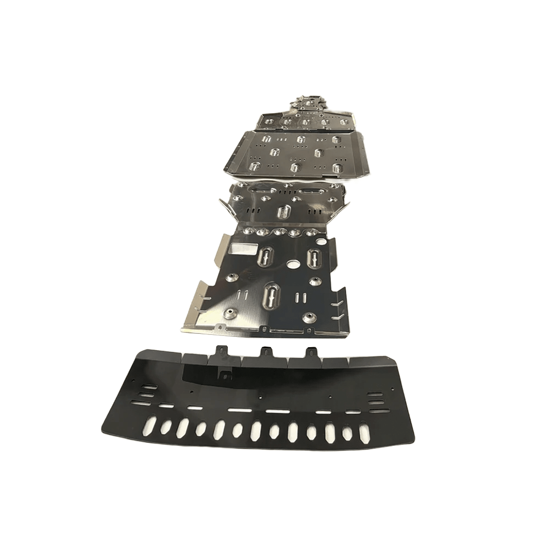 SAVAGE FULL ARMOUR ALUMINIUM UNDER BODY BASH PLATE PROTECTION KIT DENZA B8 2026+ - Savage Tech Australia
