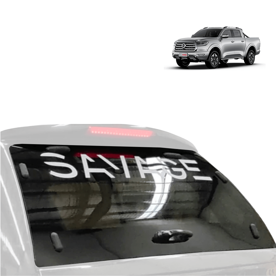 GWM CANNON FIBREGLASS CANOPY BACK WINDOW GLASS REPLACEMENT - Savage Tech Australia