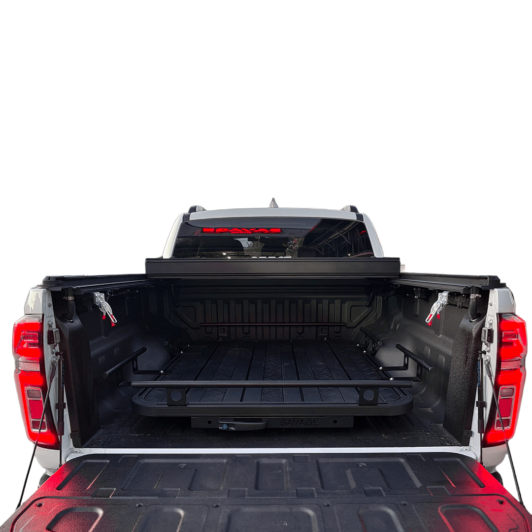 SAVAGE GLIDELOCK TRIFOLD HARD LID COVER – GWM CANNON 2020+ TONNEAU - Savage Tech Australia